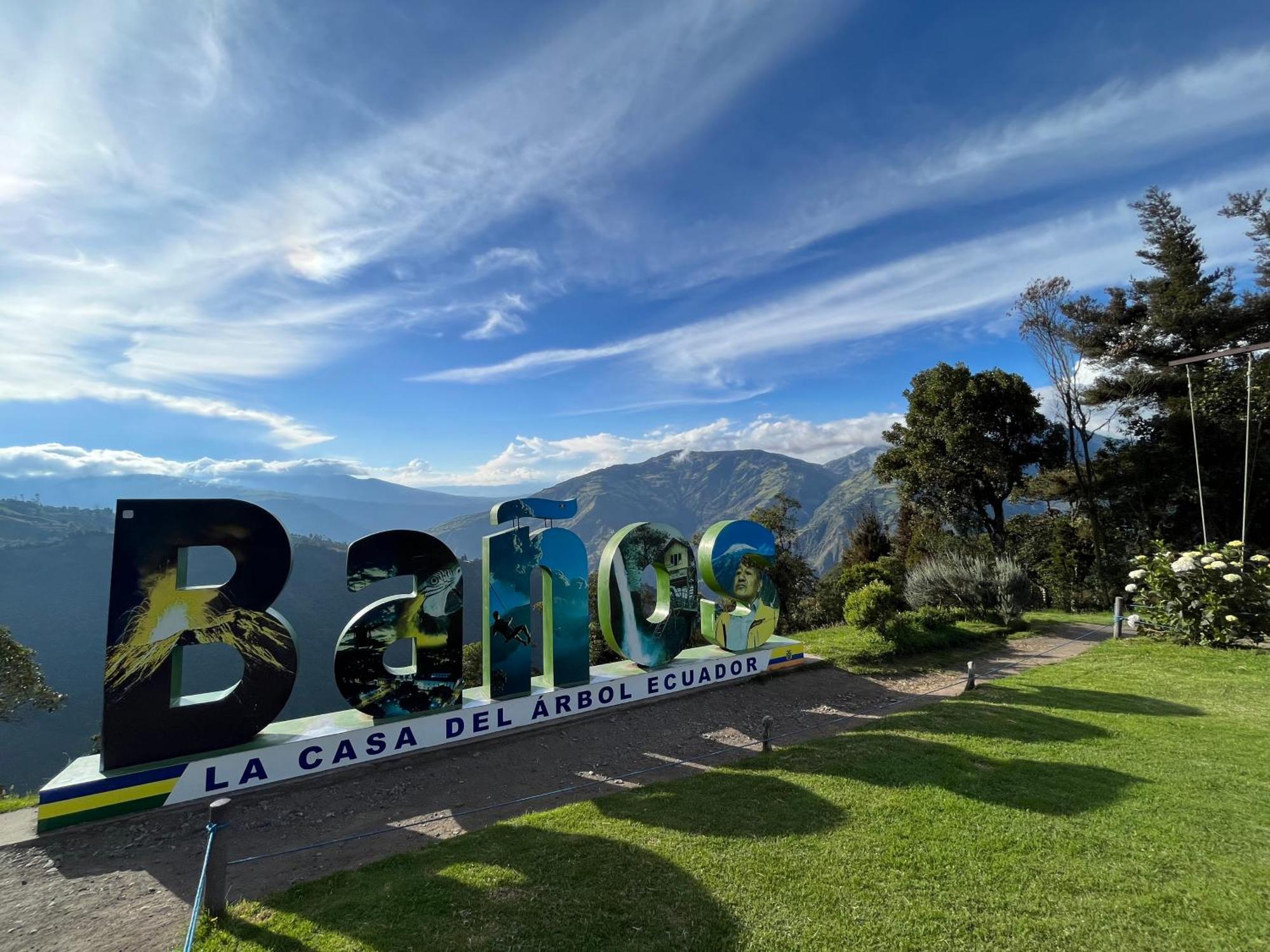 Mountain Chalet - Tungurahua Hot Springs/Aguas Termales Banos  Exterior photo