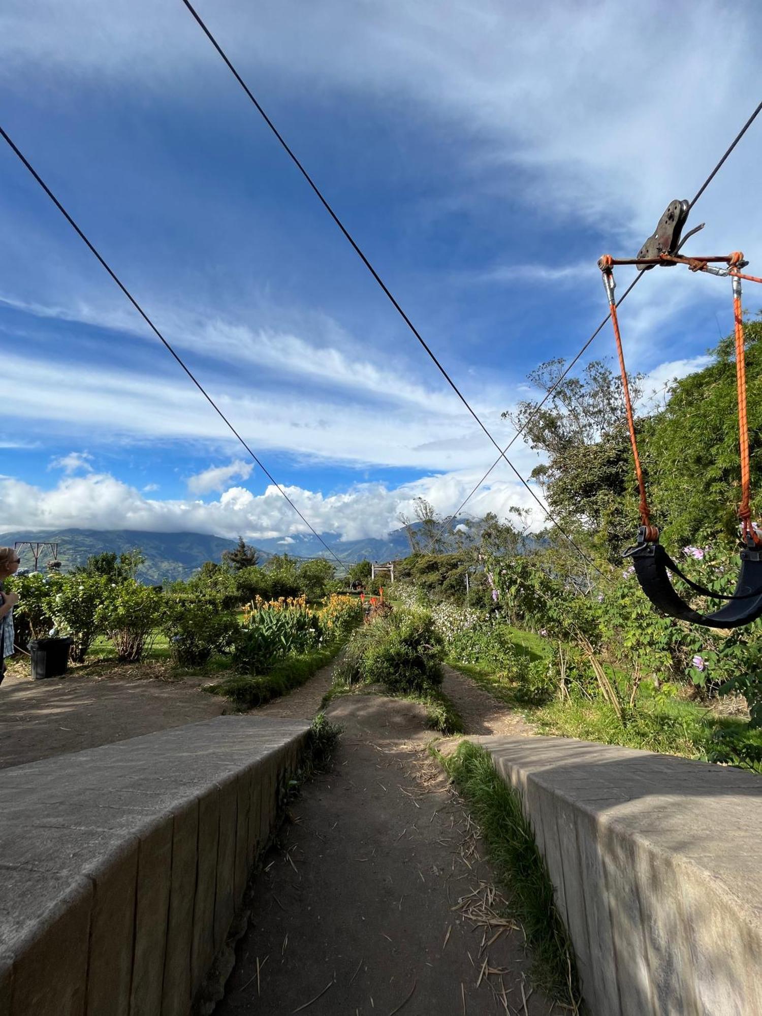 Mountain Chalet - Tungurahua Hot Springs/Aguas Termales Banos  Exterior photo