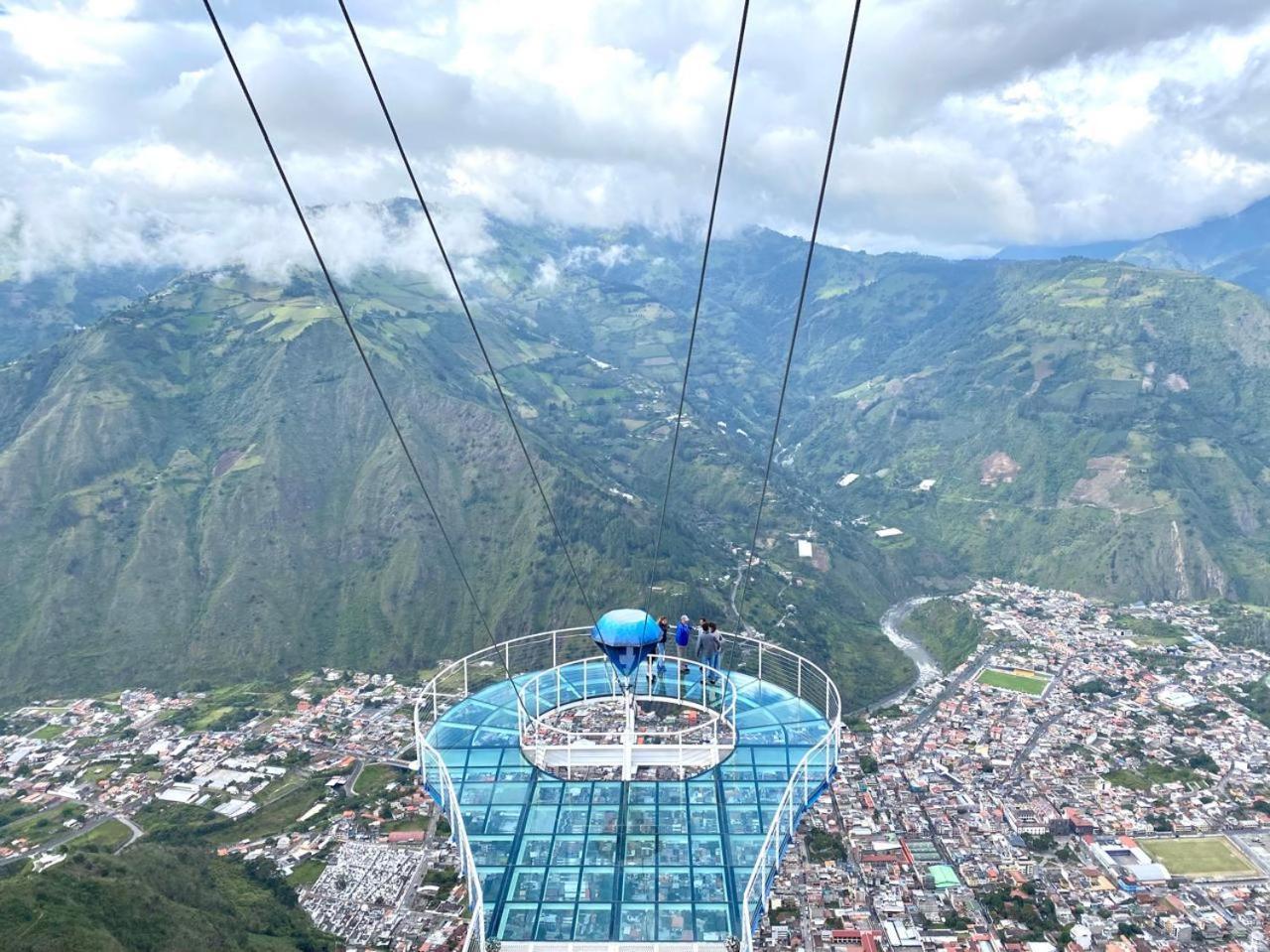 Mountain Chalet - Tungurahua Hot Springs/Aguas Termales Banos  Exterior photo